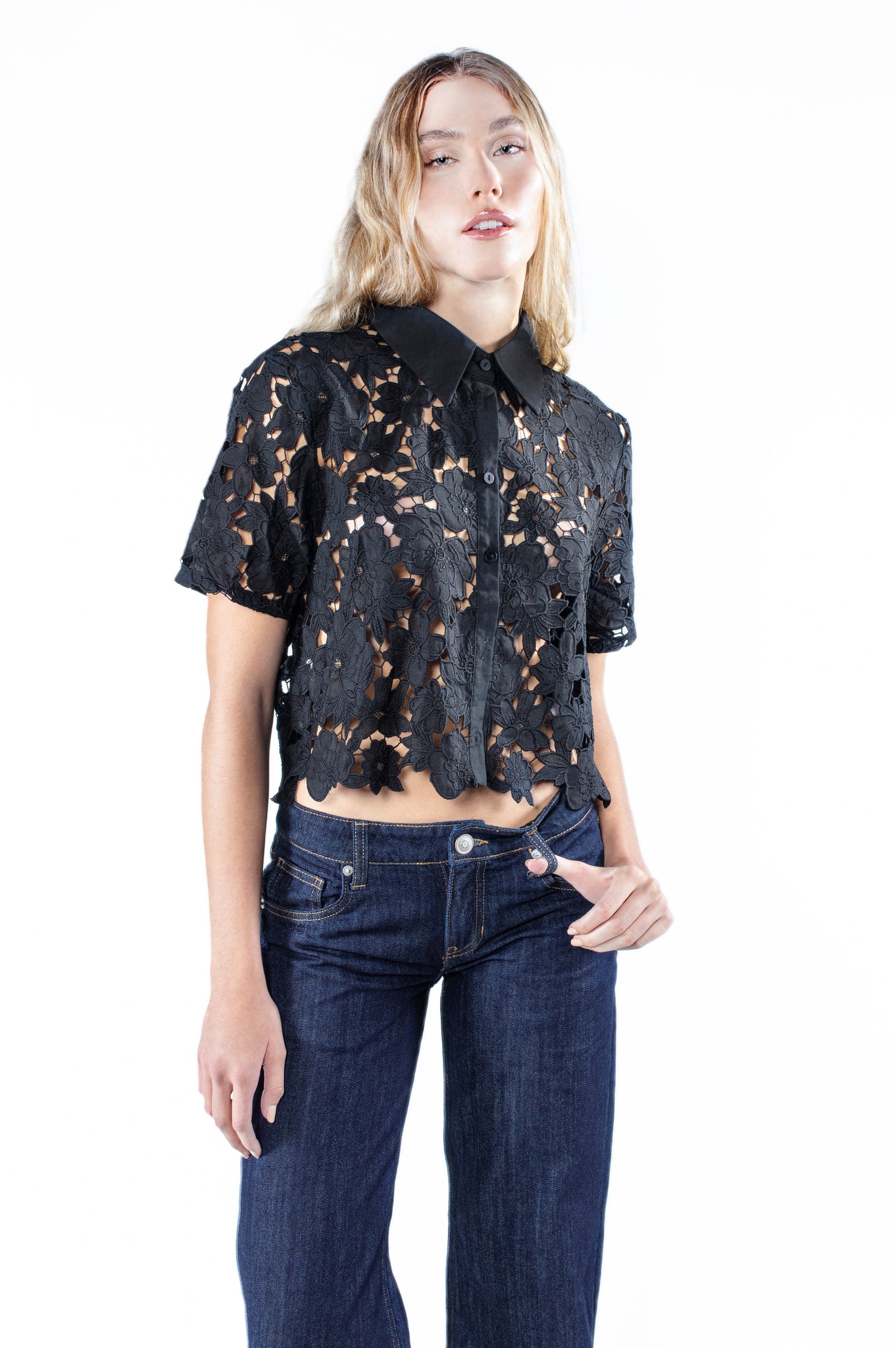CASTELL SHORT BLOUSE