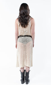 BIZET CROCHET MESH DRESS